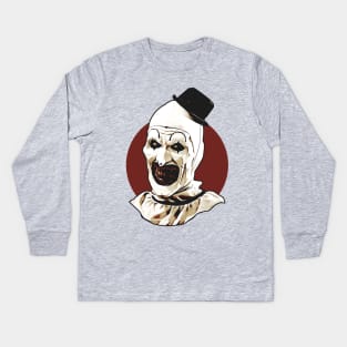 Classic Art Of Clown Kids Long Sleeve T-Shirt